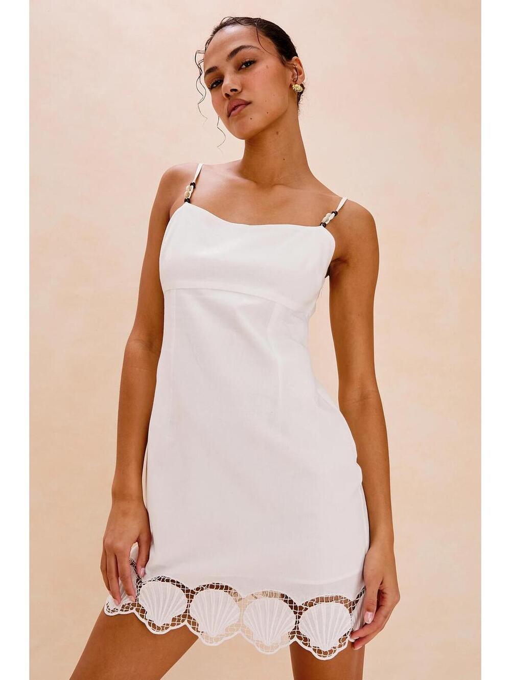 NWT! Rails Susana Minidress in White Size Large